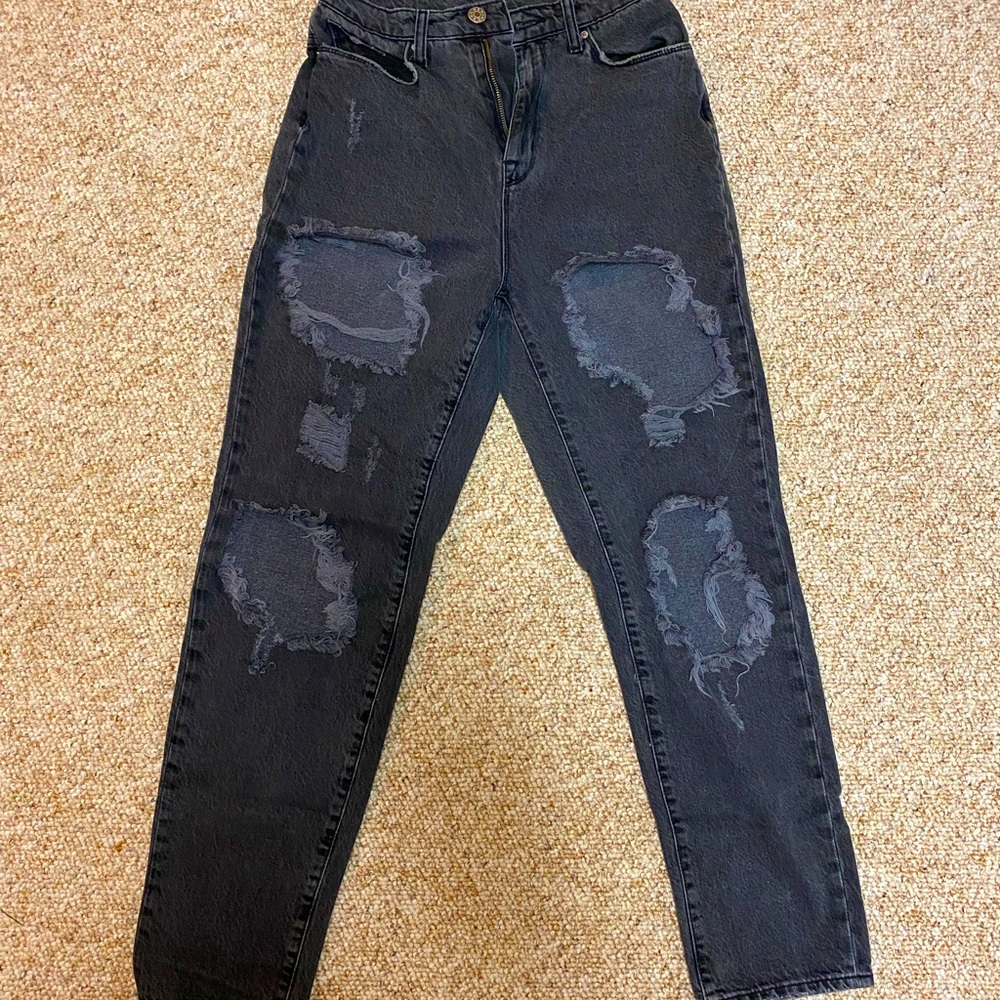 BDG High Rise Mom Jeans - Black